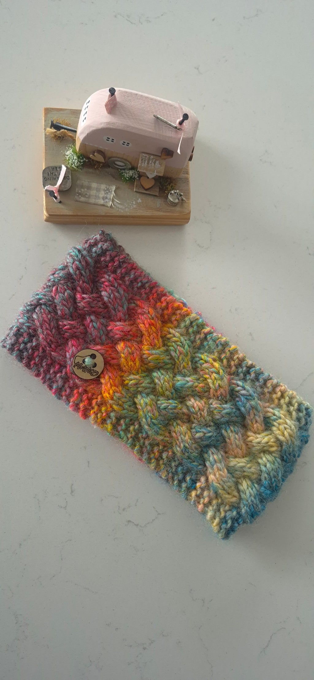 Cable earwarmer/headband