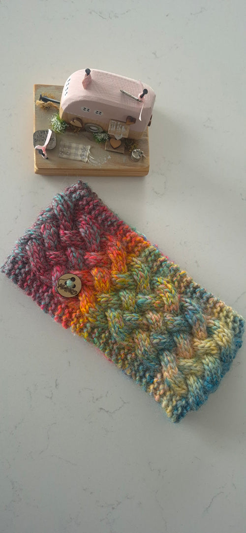 Cable earwarmer/headband