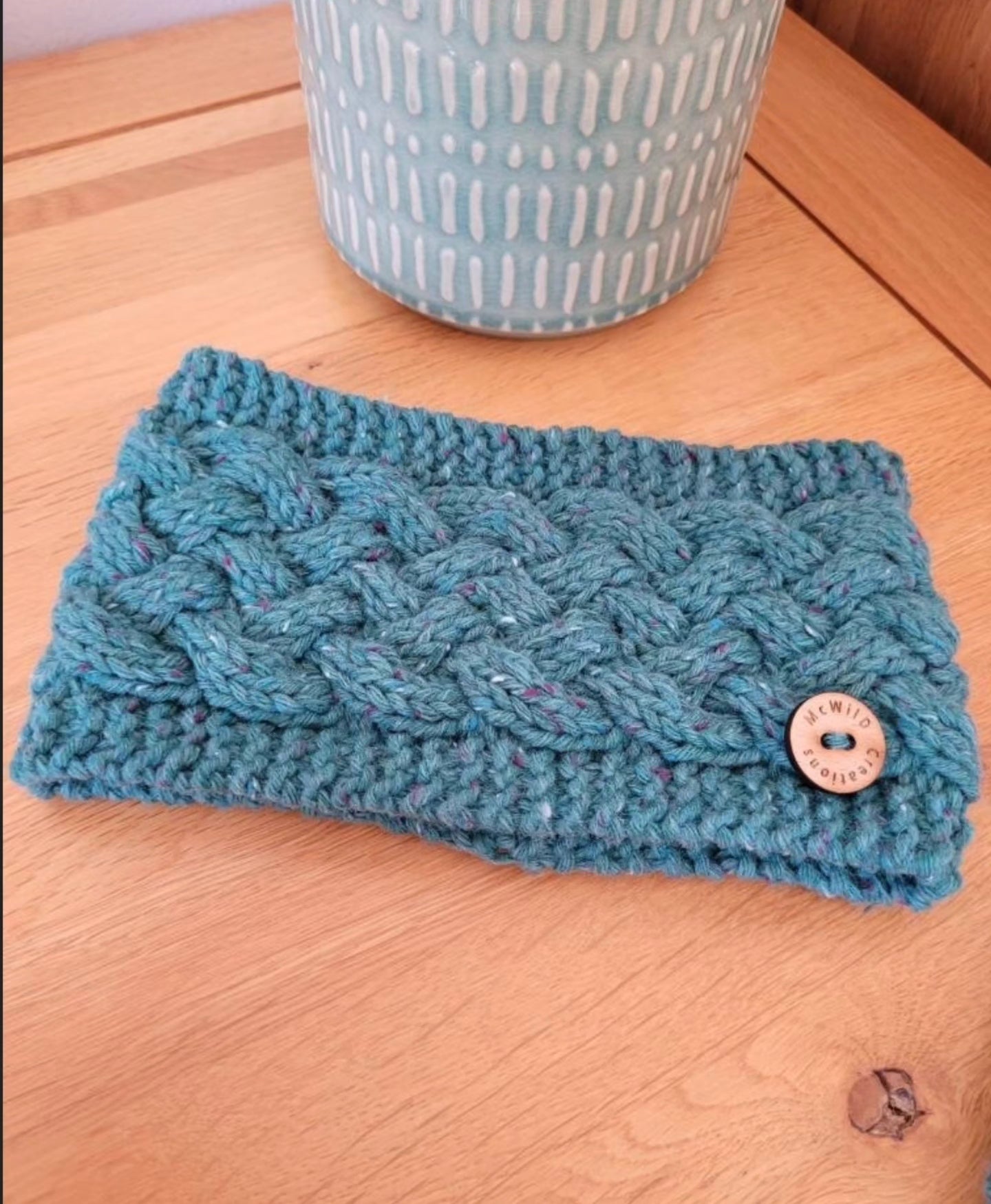 Cable earwarmer/headband
